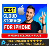 Reedem Code iPhone iCloud Plus 50 GB Storage iCloud+ Premium 4 Bulan Penyimpanan Cloud Storage