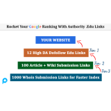 Rocket Your SEO Ranking with High Authority. Edu Link Pyramid Dofollow