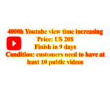 running 4000 hours watching YOUTUBE to turn on making money