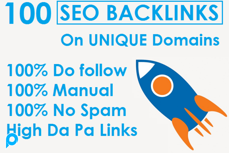 Saya akan Membangun 100 BACKLINK SEO Pada DOMAIN UNIK Manual Off Page SEO White Hat Link Building