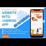 Saya Akan Mengonversi Situs Web Anda Menjadi Aplikasi Android(webview) Dengan push Notification