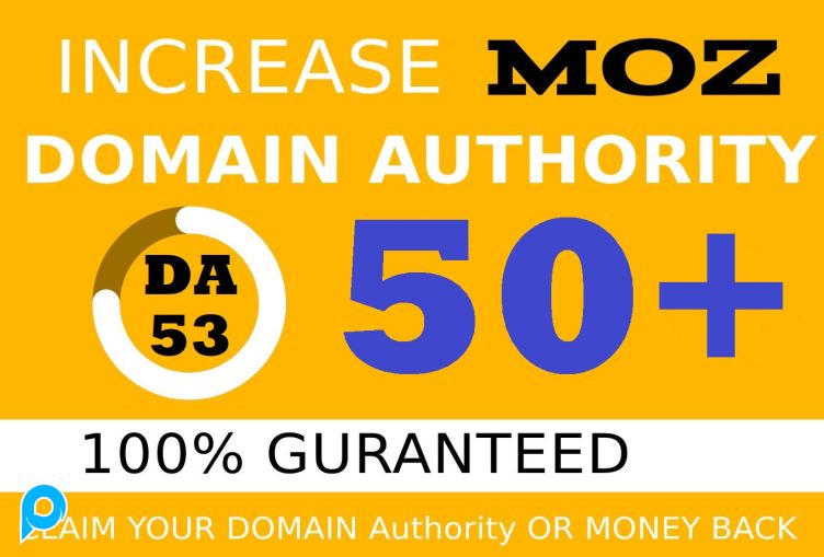 Saya akan Meningkatkan DA Otoritas Domain MOZ hingga 50 dengan Proses SEO Manual