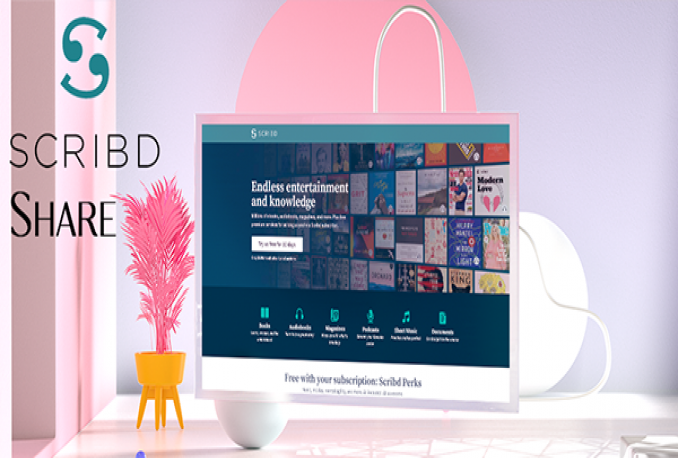 SCRIBD PREMIUM 1 BULAN FULL GARANSI