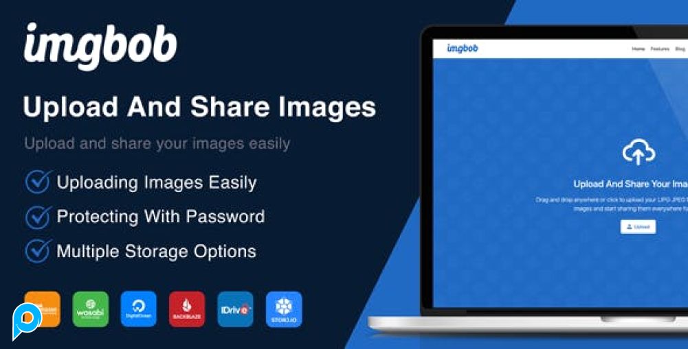 Script Imgbob - Upload And Share Images Platform ( Mirip Imgbb )