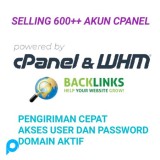 SELL 200 CPANEL USER : PASSWORD DAN DOMAIN AKTIF FULL INFO DAN BACKLINK