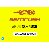 SEMRUSH 30 HARI | FULL GARANSI & BISA DIPERPANJANG