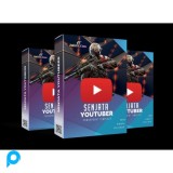SENJATA YOUTUBER DESAIN TEMPLATE POWERPOINT BRANDING CHANNEL DIGITAL MARKETING ONLINE PELUANG USAHA/