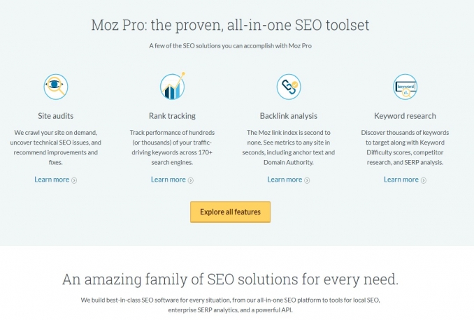 SEO Moz Pro Premium 30 Days Trial