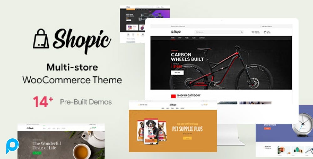 Shopic v2.2.4 Premium - Tema WordPress Multistore WooCommerce