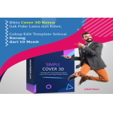 SIMPLE COVER 3D Template Untuk Bikin Cover Produk Digital Lebih Mudah dan Cepat
