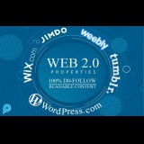 Skyrocket your website with 25 High Authority DA 90-30+ Web 2.0 backlinks
