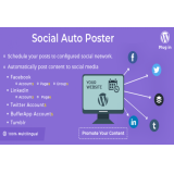 Social Auto Poster Premium 2.4.6 Plugin Wordpress + Documentation No Nulled (Promo)