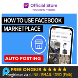 Software Auto Posting Facebook Marketplace MP Melalui HP Handphone Upload Otomatis Android Aplikasi 