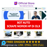 Software BOT Auto Scrape Nomor HP di OLX Tertarget Update Terbaru 2023 Aplikasi Program Tools