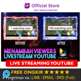 Software BOT Youtube Tambah Penonton Saat Live Streaming YT Viewers Peningkat Mata Visitor Aplikasi 