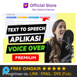 Software Dubbing Pengisi Suara Video - Voice Over Convert Text to Voice AI – Youtuber Lipsync Nara