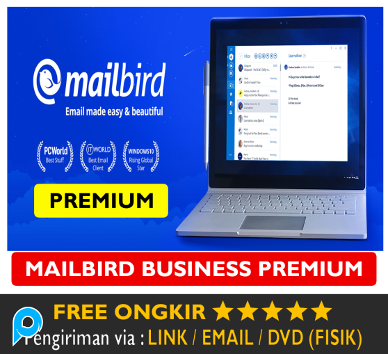 Software Email Mailbird Business Mail Bird Aplikasi Multiple Banyak E-mail