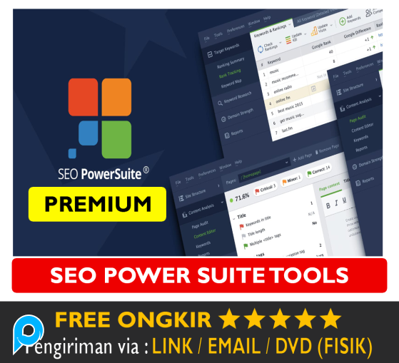 Software Kebutuhan SEO Power Suite Enterprise PowerSuite Google Search Engine Optmized