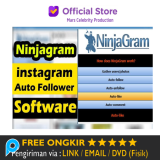 Software NinjaGram Ninja Gram Premium Auto Follow Likes Comment BOT Instagram PC Lifetime