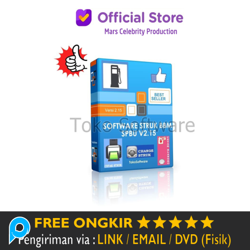 Software Print Struk Pom Bensin SPBU Full Version Terbaru CETAK DAN EDIT