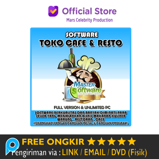 Software TOKO RESTO CAFE WARUNG DEPOT RESTORAN Full Version Terbaru Lifetime Premium PRO Plus