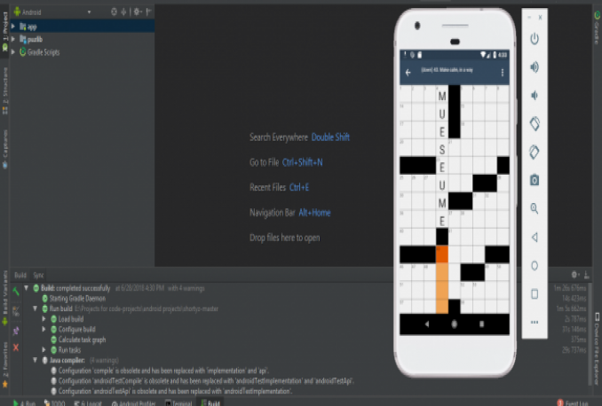 Source Code Teka Teki Silang Android Studio