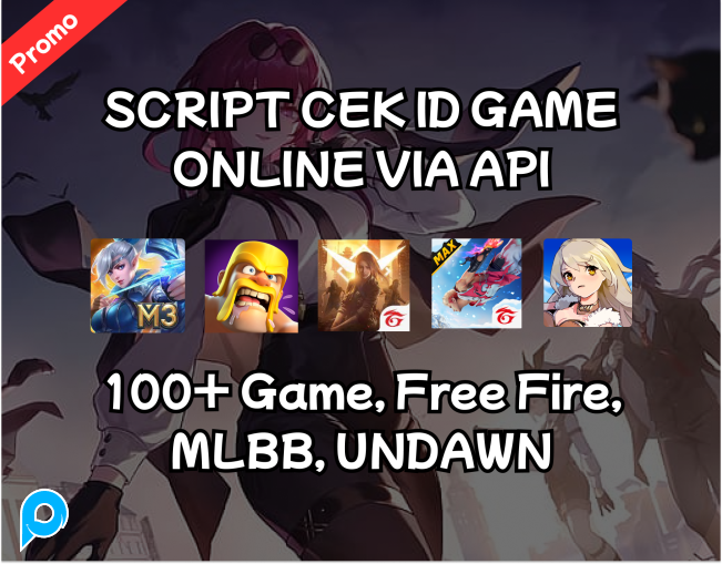 [SPESIAL] SCRIPT API CEK ID GAME