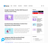 Starter Responsive Premium Blogger Template