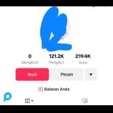 STOCK READY, Akun Tiktok 120K-130K++ FOLLOWER MASIH TERUS NAIK ,hasil FYP Real Followers Indo STOCK 