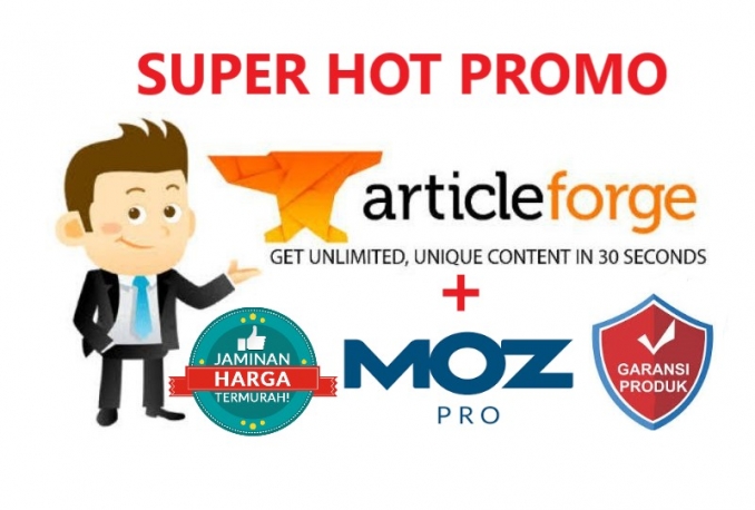 [SUPER HOT PROMO] Akun Article Forge Trial 5 Hari