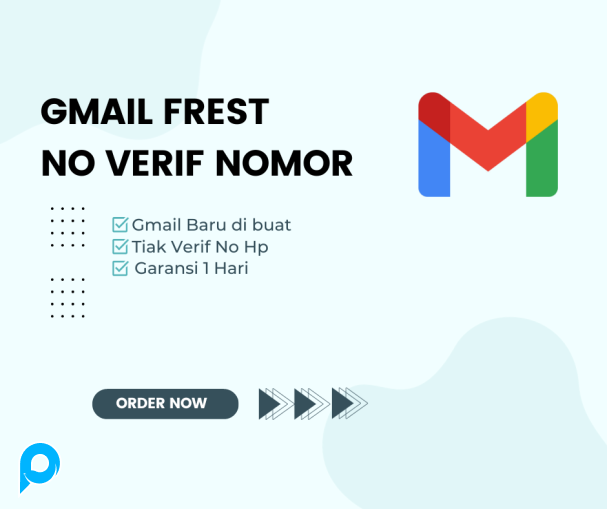 SUPER PROMO 5 AKUN GMAIL FRESH NO VERIF NOMER HP