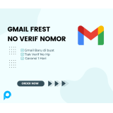 SUPER PROMO 5 AKUN GMAIL FRESH NO VERIF NOMER HP