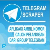 Telegram Scraper | aplikasi pencari database