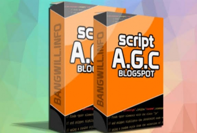 Template Blogger AGC V3 + Bonus Ratusan File Paket Super Blogger