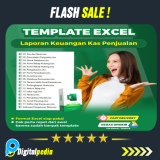 TEMPLATE MS EXCEL LAPORAN KEUANGAN KAS PERUSAHAAN DAN PENCATATAN PENJUALAN STOCK REKAP KANTOR CORPOR