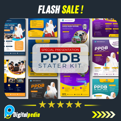 TEMPLATE PPT - PPDB SPECIAL PENERIMAAN PESERTA DIDIK BARU PRESENTASI SLIDE PREMIUM POWER POINT