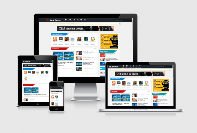 Template Premium JalanTikus Blogger Version V 3.0 + Bonus 70 Template Premium Lain (Igniplex, Liputa