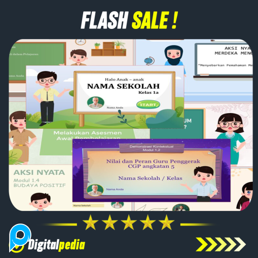 TEMPLATE PRESENTASI PENGAJAR GURU DOSEN TEACHER TK SD SMP SMA PAUD PPT PREMIUM POWER POINT