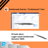TERBARU PROMO | AKUN SIMILARWEB 7 HARI FULL GARANSI