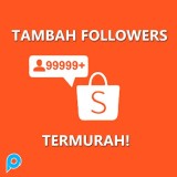 TERMURAH! 1000 (1K) Followers Shopee Indonesia Real human No drop & Permanent