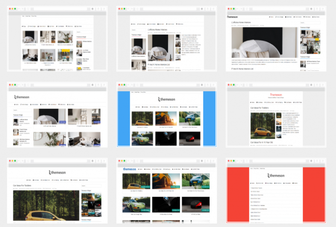 Theme AMP Wallpaper Untuk Wordpress - 24 Layout In 1 Theme