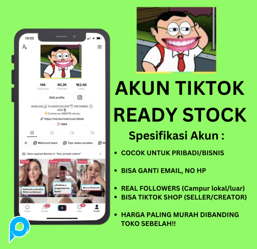 TIKTOK 1000+ FOLLOWERS FYP HARGA PROMO!!!!, HARGA PALING MURAH DIBANDING PENJUAL LAIN!