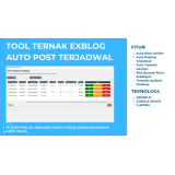 Tools Aplikasi Ternak Exblog Bisa Bikin Artikel dan Posting Sendiri