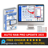 Tools Auto RAB PRO Update 2025 RAB KURVA-S Proyek Menghitung Rencana Anggaran Biaya