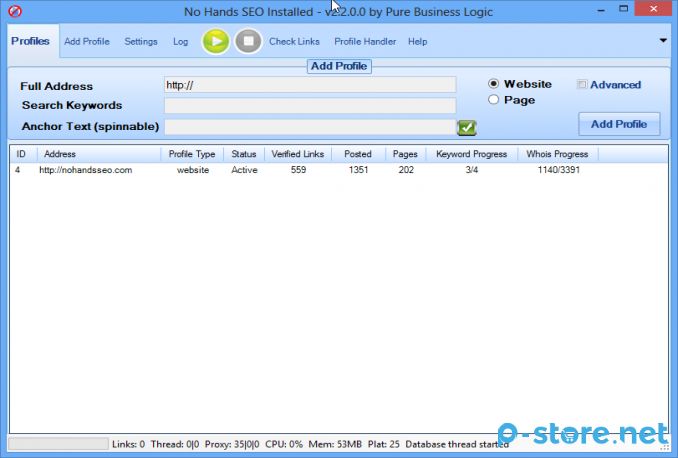 Tools Backlink (NO HANDS SEO)