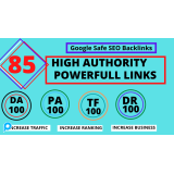 TOP OFFER-Build 85 Unique Domain SEO Backlinks Dofollow On TF100 DA100 Sites