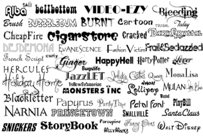 Total 10.000 Mega Bundle Font Pack