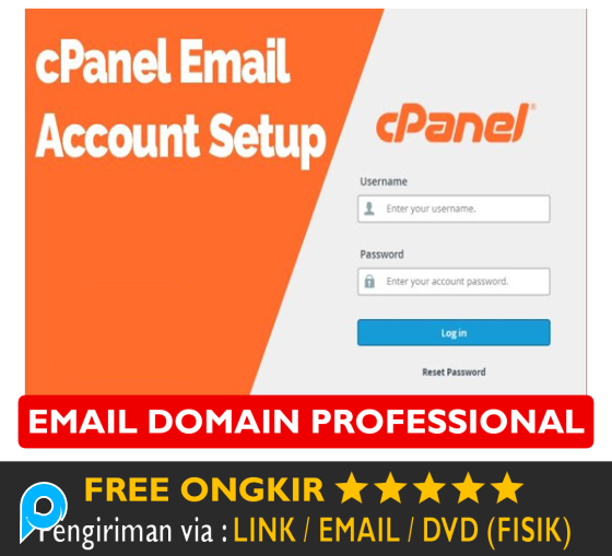 Tutorial Cara Membuat Email Domain Bisnis Professional di Hosting Cpanel Untuk Pembuatan Registrasi 