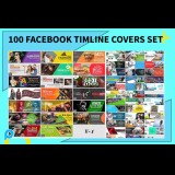 Ultimate Facebook Timeline Covers Pack 100 Fully Editable PSD Files