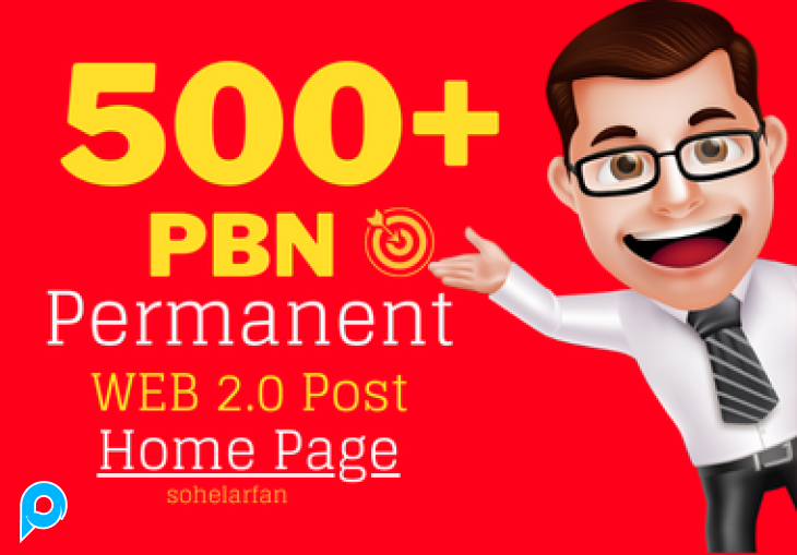 Ultimate SEO Backlinks Get 500+ Web 2.0 PBN Home Page Permanent